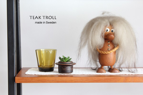 木製 オブジェ TROLL トロール / Lサイズ