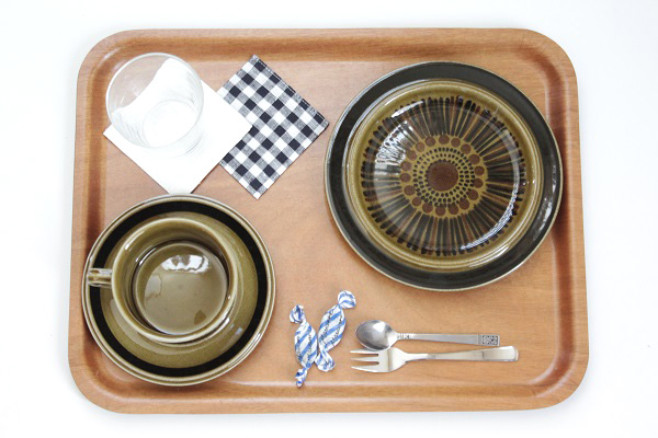 北欧ビンテージ プライウッドトレー Mサイズ