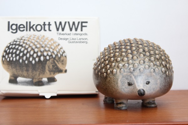 Lisa Larson リサラーソン Igelkott WWF ハリネズミ Lisa Larson リサラーソン Igelkott WWF ハリネズミ