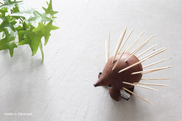 北欧ビンテージ ハリネズミ チーク材 / Laurids Lonborg Denmark