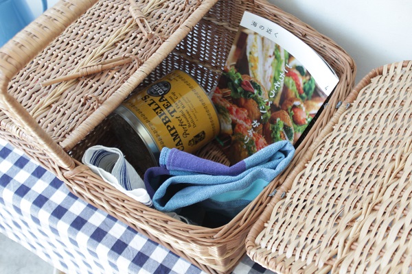 ピクニックバスケット(両開き）