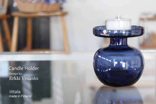 /イッタラ Erkki Vesanto キャンドルホルダー 花瓶② iittala イッタラ Erkki Vesanto/キャンドルホルダー