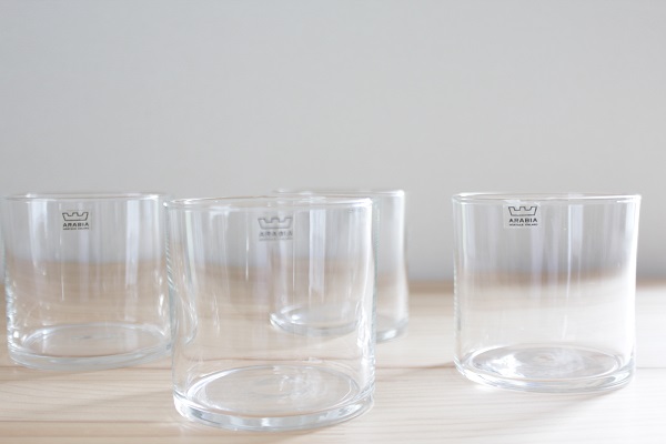 ARABIA,Nuutajarvi /Kaj Franck Purtilo クリアー/ H 7.5cm