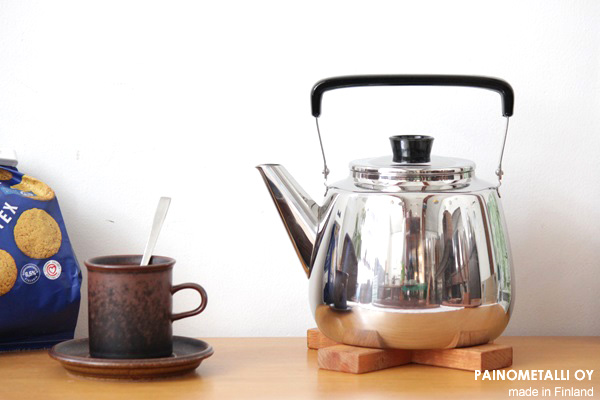 入手困難Spain＊PINTA-DO-A MANO＊クラックケトル Painometalli Finland ステンレスケトル 2.0L