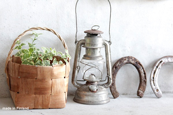 北欧ビンテージ バスケット モミの木バスケット S / Finland