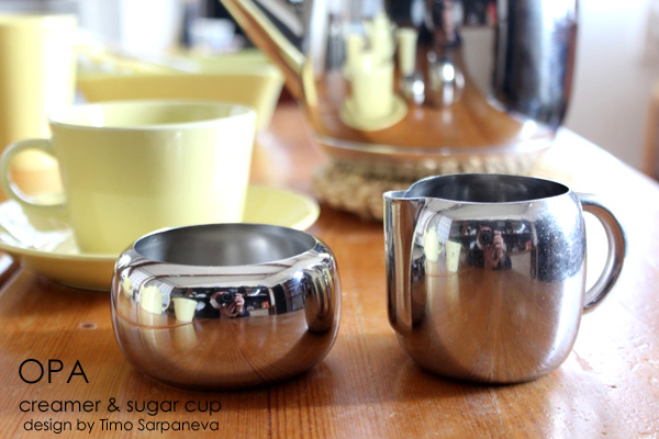OPA Timo Sarpaneva シュガーカップ&クリーマー（2個セット）