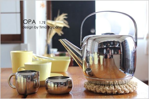 工芸品  timo sarpaneva 2002 OPA Timo Sarpaneva 1,7Lポット
