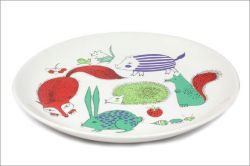 ARABIA Noah's Ark ノアの方舟 / プレート19cm